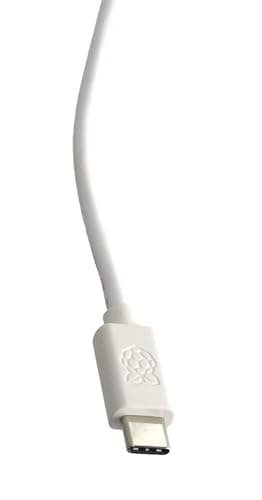 Bloc d'alimentation Officiel Raspberry Pi 5 USB-C 27 W pour Programmateurs - Blanc - Évitez les surcharges et assurez l'