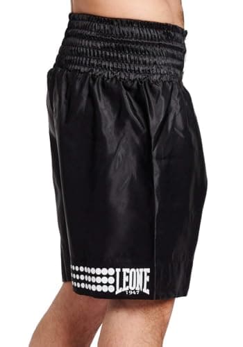 LEONE 1947 Shorts de Boxe Mixte - Respirants Élastiques pour Entraînement Becoming Boxe