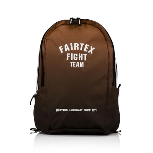 Fairtex BAG21 Sac à dos d'entraînement résistant pour MMA - Sac de combat léger 20L (Best gym bag 2024)