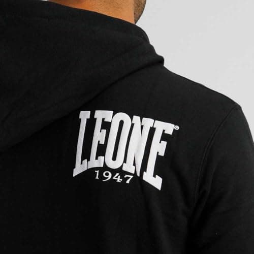 LEONE 1947 Sweatshirt ZIP Full Unisexe Confortable Taille M
