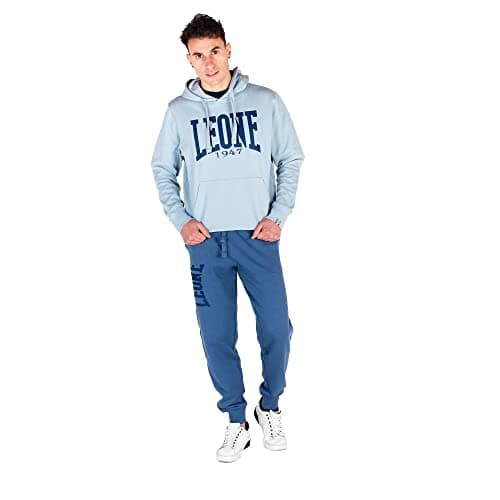 Sweat à Capuche LEONE 1947 pour Homme - Quarry (172), Taille XS