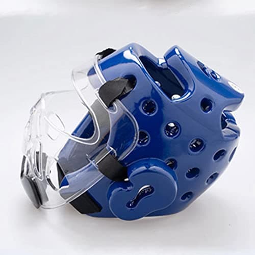 Casque Boxe Taekwondo pour Adultes - Protection Faciale Détachable, Bouclier Sécurisé, Sports Combat