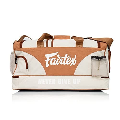 Sac de gym Fairtex pour Muay Thai, Boxe, Kickboxing, MMA - Entraînements Intensifs - 100x60x90cm - Combats Intenses — Kaki