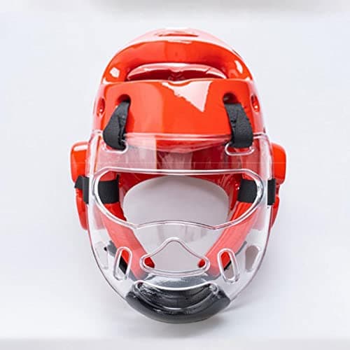 Casque Boxe Taekwondo pour Adultes - Protection Faciale Détachable, Bouclier Sécurisé, Sports Combat