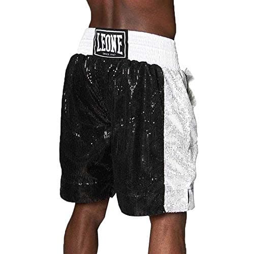 LEONE 1947 Boxe Short de Boxe Unisexe pour Adulte, Fonctionnelle et Comfortable, Grande Taille(disponible de L à XXL), S