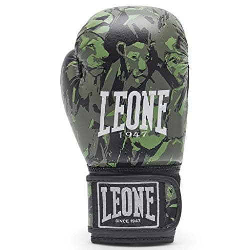 LEONE 1947 Gants de Boxe Leo Camo GN404J, 06oz, Noir - Boxe Sportive, Ami des Poignets, Meilleures Ventes