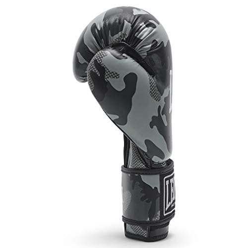 Leone 1947 Gants de boxe Camouflage Gris GN324 - Boxe professionnelle confortable et durable