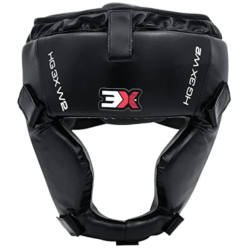 Casques de boxe sports grill Lot de 3 pour MMA - Protection visage oreilles Homme - Arts martiaux Kickboxing Muay Thai
