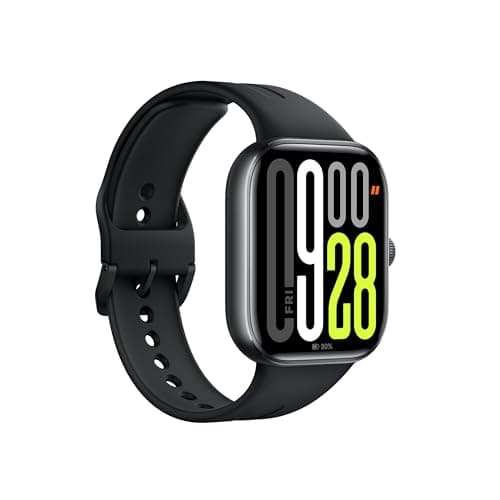 XIAOMI Redmi Watch 5 Montre connectée en noir obsidien, 43mm, suivi de santé, GPS, résistance à l'eau