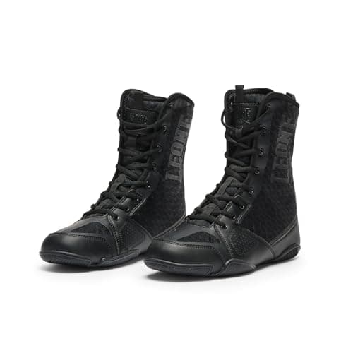 LEONE 1947 Mixte Stivaletti Boxe Professionnel Bottes Oxford Homme Combat