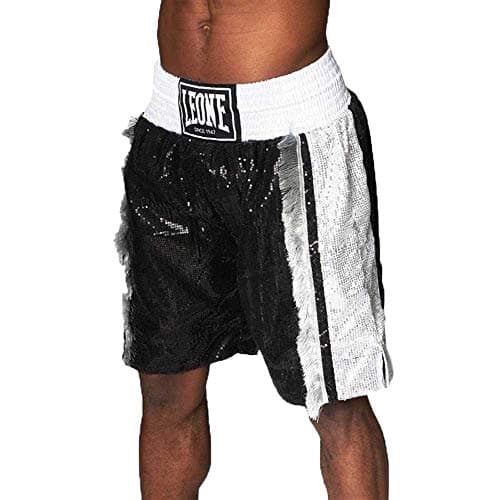 LEONE 1947 Boxe Short de Boxe Unisexe pour Adulte, Fonctionnelle et Comfortable, Grande Taille(disponible de L à XXL), S