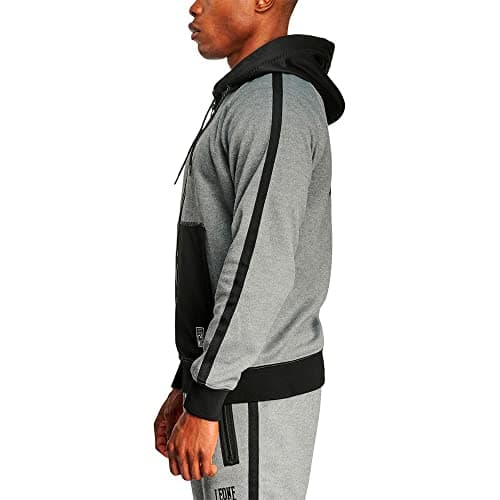 LEONE 1947 Men's Hoodie - Soft Melange Fabric Comfortable Casual Wear for Any Season ABX611