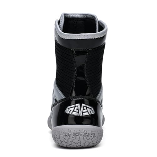 BLBK Chaussure de Boxe Anglaise Mixte Durable pour Lutte et Training High Performance