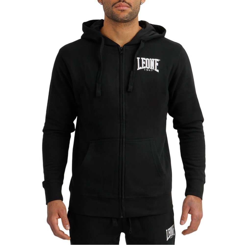 LEONE 1947 Sweatshirt ZIP Full Unisexe Confortable Taille M