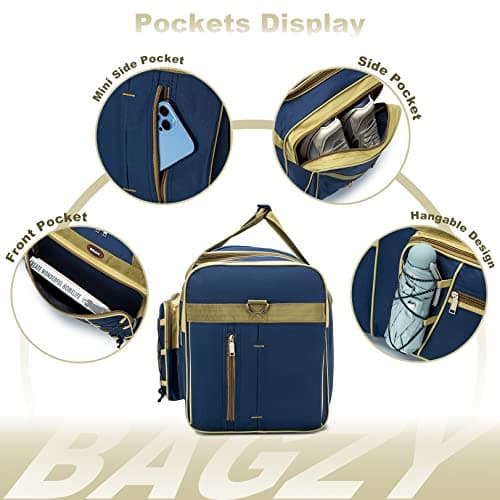 BAGZY Sac à Main Vert Jaune pour Homme - Grand Sac de Voyage Pliable Fitness (70L) pour Extérieur/Camping/Trekking (Vend