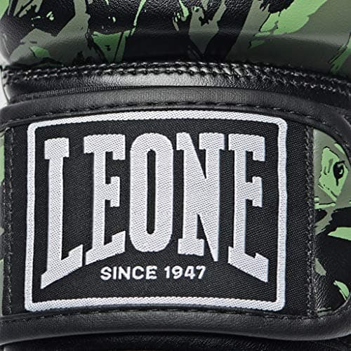 LEONE 1947 Gants de Boxe Leo Camo GN404J, 06oz, Noir - Boxe Sportive, Ami des Poignets, Meilleures Ventes