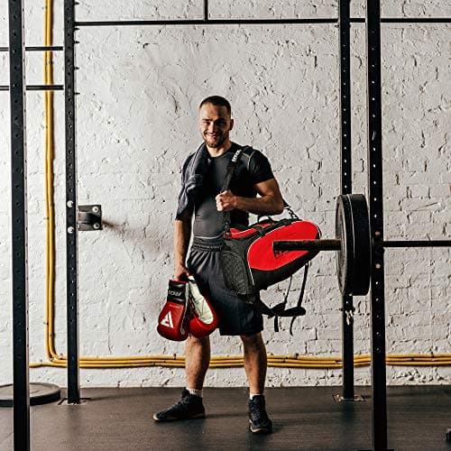 RDX Sac de Sport avec Compartiment Chaussures - Pour Hommes et Femmes, Utilisation en Gym et Voyage, Étui Résistant et S