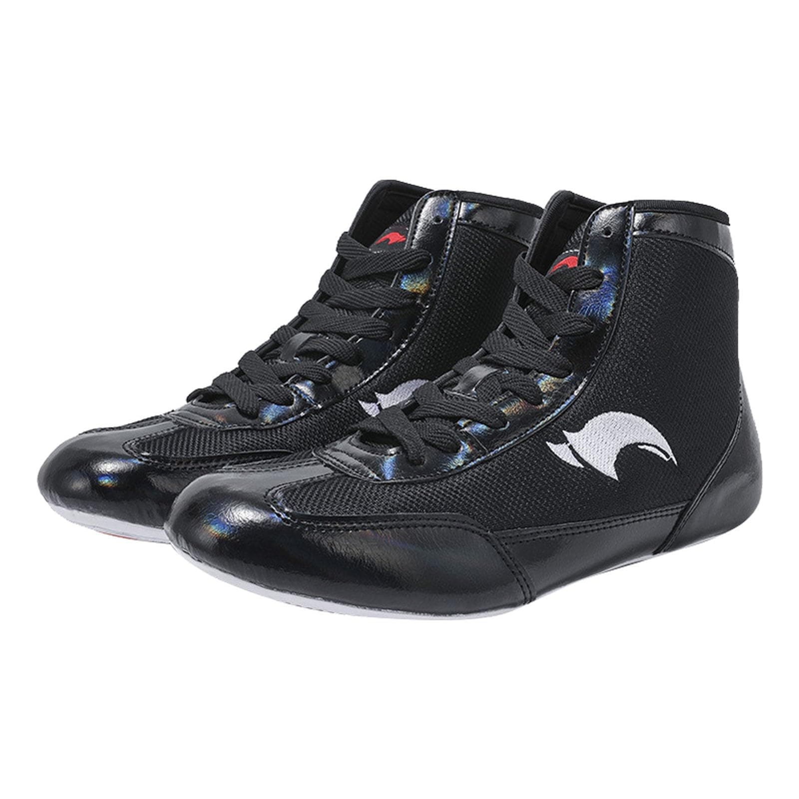 Chaussures de boxe hautesGeneric pour homme - Entraînement et lutte - Chaussures de compétition