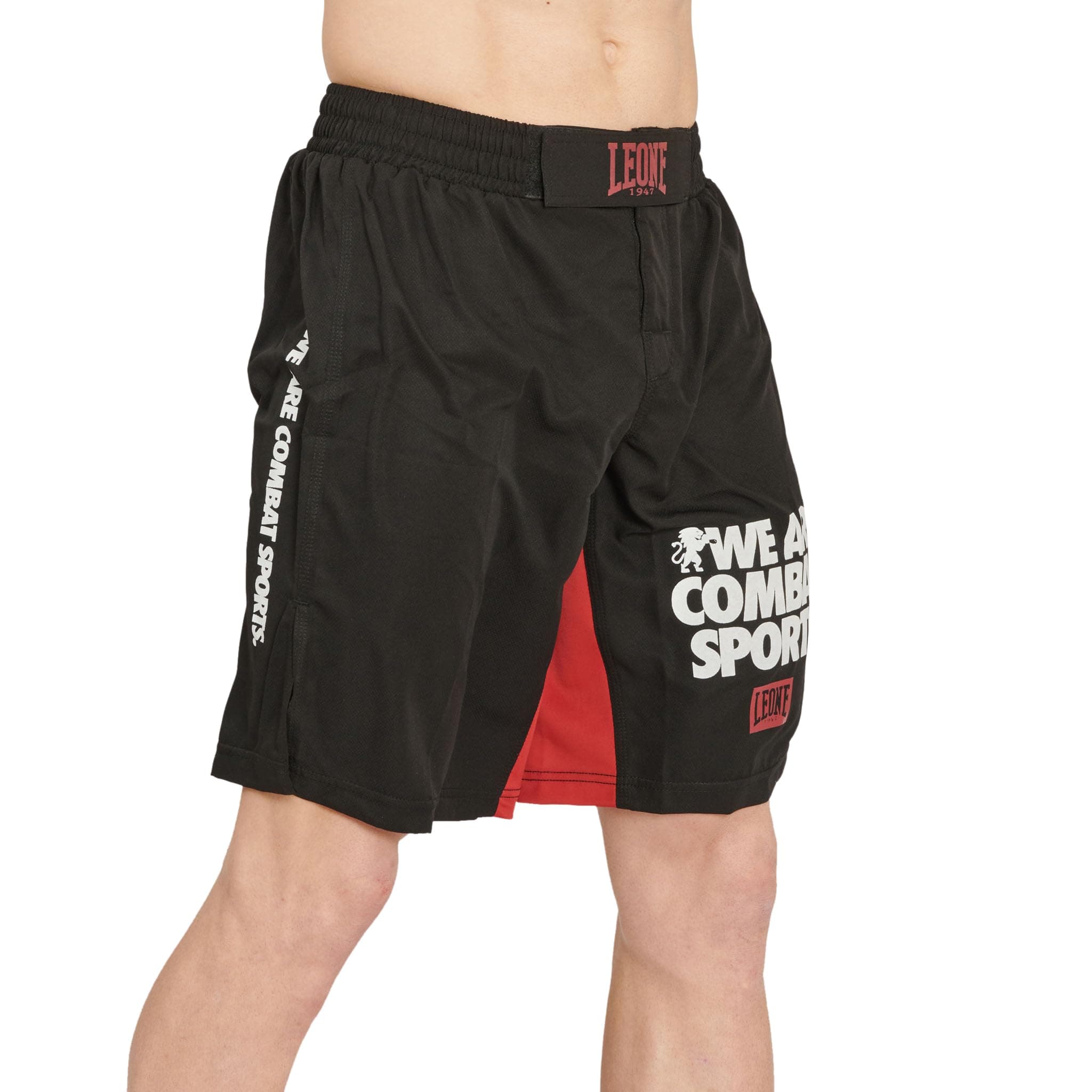 Pantaloncino MMA LEONE 1947 Mixte pour Formation - Fonctionnel et Comfortable - Tailles Hommes et Femmes